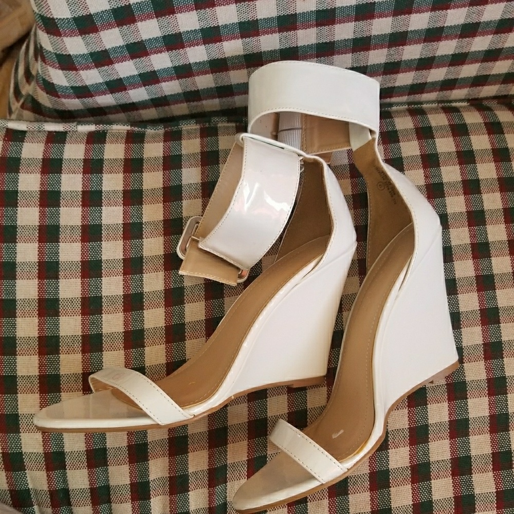 Beautiful white wedge